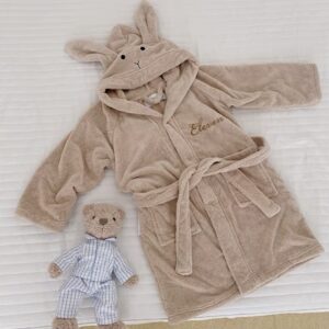 Children's Bathrobe, Parent-Child Robe, Baby Loungewear, Absorbent Bath Towel