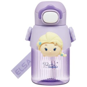 Skater Straw Bottle 590 ml, Disney Elsa