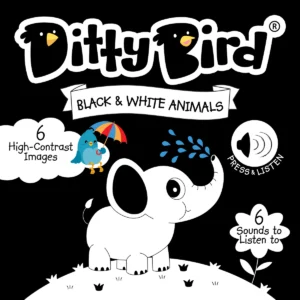 Ditty Bird-Black and White Animals
