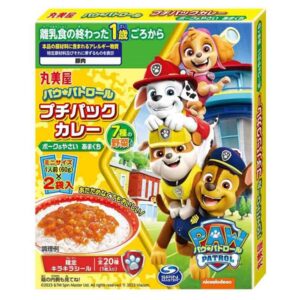 日本丸美屋即食咖喱酱拌饭料儿童盖浇汪汪队甘口1岁+
