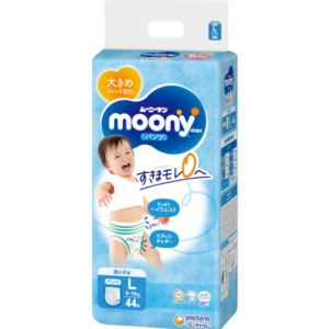 Moony Pants Size L 44PK (9-14KG) Boy
