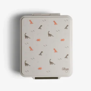 CITRON - Grand Lunch Box - 4 Compartments - Dino Green + Food Jar