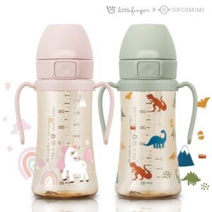 grosmimi-吸管杯ppsu新限定款300ml