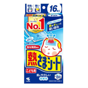 KOBAYASHI COOLING GEL SHEET FOR KIDS 2yrs+ 16P