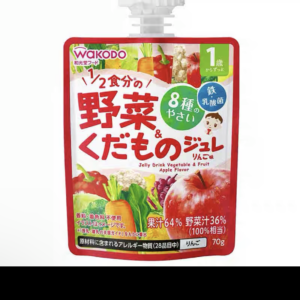 和光堂果冻泥吸吸乐 苹果蔬菜味