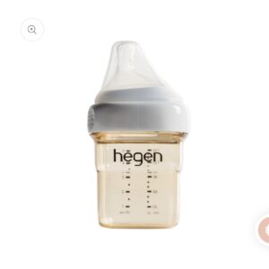 Hegen PCTO™ 150ml Feeding Bottle PPSU WHITE with Slow Flow Teat,1 to 3 Months