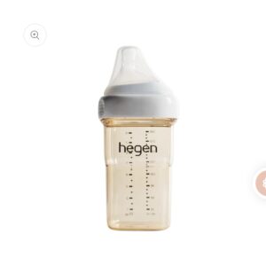 Hegen PCTO™ 240ml Feeding Bottle PPSU WHITE with Medium Flow Teat 3 to 6 Month