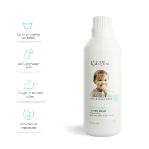 KidsBliss-All-Natural Eco Laundry Liquid - Fragrance Free 1L