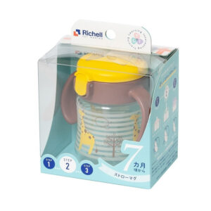 sale！Richell - T.L.I Straw Cup SD 200ml -7月+ Giraffe