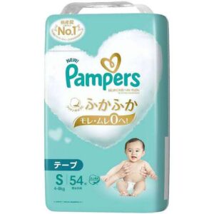 Pampers - Premium Care 5-Stars Nappy Tape - Size S - 54pcs（4-8kg）