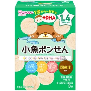 和光堂 16个月 小鱼米饼
