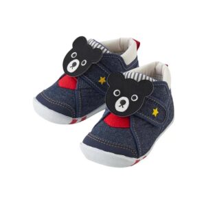 Mikihouse DB 黑头熊王一段学步鞋 12cm
