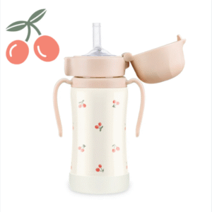Grosmimi one touch cap Stainless Straw Cup 300ml