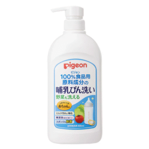 Pigeon - Baby Bottle & Vegetable Washing Liquid Cleanser with a Pump Bottle 800ml