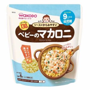 日本和光堂wakodo婴儿无盐通心粉 宝宝辅食面条9月+