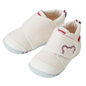 MIKI HOUSE First Baby Shoes White