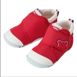 MIKI HOUSE First Baby Shoes Red