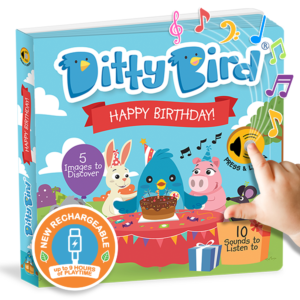 【Ditty Bird】Happy Birthday | USB-C Rechargeable