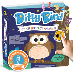 【Ditty Bird】Touch the Cute Animals | USB-C rechargeable