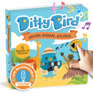 【Ditty Bird】Safari Animal Sounds | USB-C Rechargeable