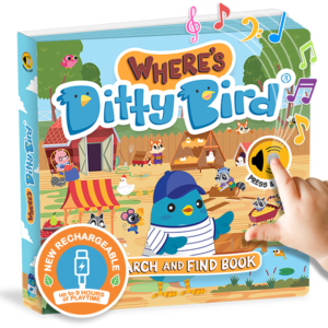 【Ditty Bird】NEW! Where's Ditty Bird? Search & Find | USB-C Rechargeable