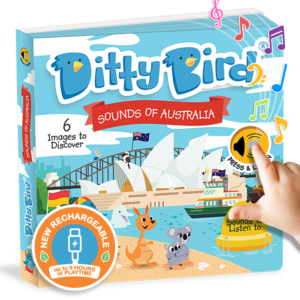 【Ditty Bird】Sounds of Australia | USB-C Rechargeable