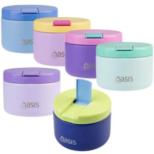 Oasis | Stainless Steel Double Wall Insulated Food Flask With Quick Release Lid | 300ml