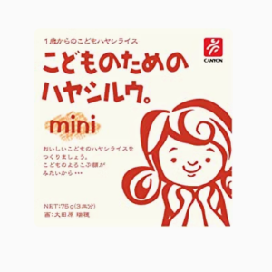 日本canyon宝宝咖喱 儿童无添加婴儿不辣蔬菜拌饭汤块调味酱  红烧味1岁+