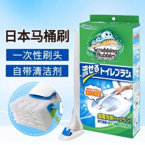 Johnson庄臣一次性马桶刷 （含1支架4枚替换头）卫生间神器